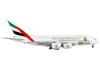 Airbus A380-800 Commercial Aircraft "Emirates Airlines - Year of Zayed 2018" White with Graphics 1/400 Diecast Model Airplane by GeminiJets