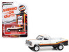 1981 Dodge Ram D-150 Pickup Truck White with Stripes "Mopar Direct Connection" "Running on Empty" Series 16 1/64 Diecast Model Car by Greenlight