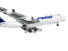 Boeing 747-400F Commercial Aircraft "Polar Air Cargo" White with Blue Tail "Interactive Series" 1/400 Diecast Model Airplane by GeminiJets