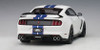 1/18 AUTOart Ford Shelby Mustang GT GT350 GT350R (Oxford White with Lightning Blue Stripes) Diecast Car Model