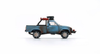 1/64 BM Creations Toyota 1980 Hilux N60, N70 -Matte Rusting Blue w/Accessory Diecast Car Model