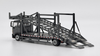 1/64 Tiny & Unique Model Hino 500 Ranger Double Level Car Transporter (Grey) Diecast Model