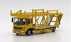 1/64 Tiny & Unique Model Hino 500 Ranger Double Level Car Transporter (Yellow) Diecast Model