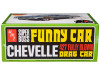 Skill 2 Model Kit 1965 Chevrolet Chevelle AWB Funny Car "Time Machine" 1/25 Scale Model by AMT