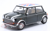 1/12 KK-Scale Mini Cooper Union Jack RHD (Dark Green Metallic & White) Diecast Car Model