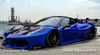 1/18 Ivy Ferrari 458 GT LB Silhouette Works (Transparent Blue) Resin Car Model Limited 50 Pieces