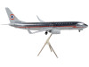 Boeing 737-800 Commercial Aircraft "American Airlines - AstroJet" Silver with Red Stripes "Gemini 200" Series 1/200 Diecast Model Airplane by GeminiJets