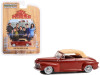 1946 Ford Super De Luxe Convertible Dark Red with Beige Soft Top "Home Improvement" (1991-99) TV Series "Hollywood Series" Release 40 1/64 Diecast Model Car by Greenlight