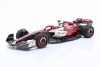 1/18 Minichamps 2022 Formula 1 Zhou Guanyu Alfa Romeo C42 #24 10th Bahrain GP Car Model with Collector's Box