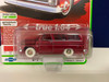 CHASE CAR 1/64 Auto World 1966 Chevrolet Suburban Red with White Interior "Muscle Trucks" Diecast Car Model