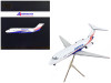McDonnell Douglas DC-9-15F Commercial Aircraft "Ameristar Air Cargo" White with Blue and Red Stripes "Gemini 200" Series 1/200 Diecast Model Airplane by GeminiJets