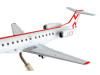 Embraer ERJ-145 Commercial Aircraft "JetSuiteX" White with Red Stripes "Gemini 200" Series 1/200 Diecast Model Airplane by GeminiJets