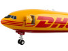 Boeing 777F Commercial Aircraft "DHL" Yellow "Gemini 200 - Interactive" Series 1/200 Diecast Model Airplane by GeminiJets