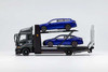 1/64 GCD Mitsubishi Fuso Fighter Double Level Transporter (Grey) Diecast Car Model (car models NOT included)