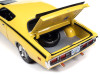 1/18 Auto World 1971 Dodge Charger Super Bee Top Banana Yellow with Black Stripes Diecast Car Model