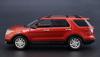 1/18 Motormax 2015 Ford Explorer XLT (Orange) Diecast Car Model