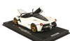 1/18 BBR Ferrari LaFerrari Aperta (White with Gold Wheels) Juventina Tailor Made Resin Car Model Limited 74 Pieces