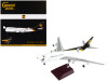 Boeing 747-400F Commercial Aircraft "UPS Worldwide Services" White with Brown Tail "Gemini 200 - Interactive" Series 1/200 Diecast Model Airplane by GeminiJets