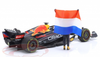 1/18 Minichamps 2022 Formula 1 Max Verstappen Red Bull RB18 #1 Winner Dutch GP World Champion Car Model