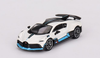 1/64 Mini GT Bugatti Divo (White) Diecast Car Model