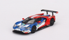 1/64 Mini GT Ford GT LMGTE PRO 2019 24 Hrs of Le Mans 4 Cars Set Diecast Car Models