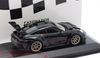 1/43 Minichamps 2023 Porsche 911 (992) GT3 RS (Black with Golden Wheels) Car Model