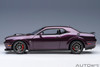 1/18 AUTOart 2022 Dodge Challenger R/T Scat Pack Widebody (Hellraisin Purple) Car Model