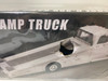 DAMAGED AS-IS 1/18 ACME 1970 Dodge D300 Ramp Truck (Gloss White) Diecast Car Model Limited 700 Pieces