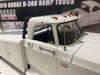 DAMAGED AS-IS 1/18 ACME 1970 Dodge D300 Ramp Truck (Gloss White) Diecast Car Model Limited 700 Pieces