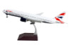 Boeing 777-200ER Commercial Aircraft with Flaps Down "British Airways" White with Striped Tail "Gemini 200" Series 1/200 Diecast Model Airplane by GeminiJets