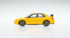 1/43 Kyosho SUBARU Impreza S202 (Yellow ）Resin Car Model