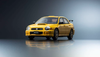 1/43 Kyosho SUBARU Impreza S202 (Yellow ）Resin Car Model