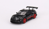  1/64 MINI GT Porsche 911 (992) GT3 RS Black with Pyro Red