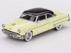 1954 Lincoln Capri Premier Yellow with Black Top Limited Edition to 3000 pieces Worldwide 1/64 Diecast Model Car by True Scale Miniatures