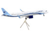 Airbus A321neo Commercial Aircraft "Interjet" White with Blue Stripes "Gemini 200" Series 1/200 Diecast Model Airplane by GeminiJets