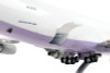 Boeing 747-400F Commercial Aircraft "China Airlines Cargo" White with Purple Tail "Gemini 200 - Interactive" Series 1/200 Diecast Model Airplane by GeminiJets