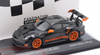 1/43 Minichamps 2023 Porsche 911 (992) GT3 RS Weissach Package (Black with Orange Accent) Car Model