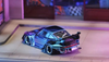 1/64 Street Weapon SW Porsche 911 RWB 993 (Chrome Holographic) Car Model