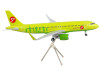 Airbus A320 Commercial Aircraft "S7 Airlines" Lime Green "Gemini 200" Series 1/200 Diecast Model Airplane by GeminiJets