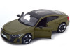 2022 Audi RS E-Tron GT Dark Green with Black Top and Sunroof "Special Edition" Series 1/25 Diecast Model Car by Maisto