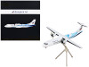 ATR 72-600 Commercial Aircraft "Bangkok Airways" White with Light Blue Stripes "Gemini 200" Series 1/200 Diecast Model Airplane by GeminiJets