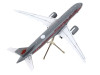 Airbus A220-300 Commercial Aircraft "Trans-Canada Air Lines - Air Canada" Gray with Red Stripes "Gemini 200" Series 1/200 Diecast Model Airplane by GeminiJets