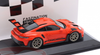 1/43 Minichamps 2023 Porsche 911 (992) GT3 RS (Red with Golden Wheels) Car Model