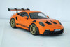 1/18 Norev 2023 Porsche 911 GT3 RS 992 (Orange with Golden Wheels) Diecast Car Model