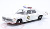 1/18 KK-Scale 1974 Dodge Monaco Hazzard County Police (White) Diecast Car Model