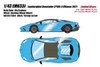 1/43 Make Up 2021 Lamborghimi Aventador LP780-4 UItimae (Blu Cepheus Blue) Car Model Limited 60 Pieces