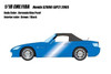 1/18 Make Up 2005 Honda S2000 AP2 (Bermuda Blue Pearl) Car Model