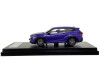 Toyota Highlander Blue Metallic with Sunroof 1/64 Diecast Model Car by LCD Models