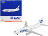 Boeing 737-500 Commercial Aircraft "UTair" White 1/400 Diecast Model Airplane by GeminiJets