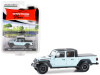 2023 Jeep Gladiator Overland Pickup Truck Earl Clear Coat Gray "Showroom Floor" Series 4 1/64 Diecast Model Car by Greenlight